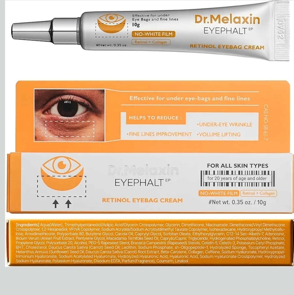 New Sealed Dr. melaxin eyephalt eyebag cream
